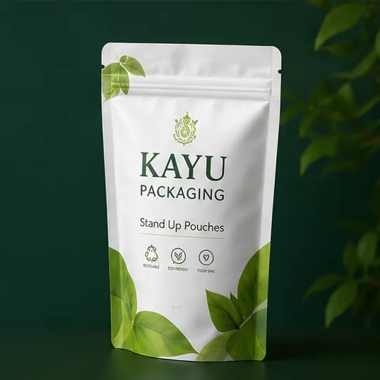 Custom Stand Up Pouches | KAYU Packaging | Custom Labels stickers Cigarette Pouch Packaging | KAYU Packaging | Custom Labels stickers Cigarette Pouch Packaging
