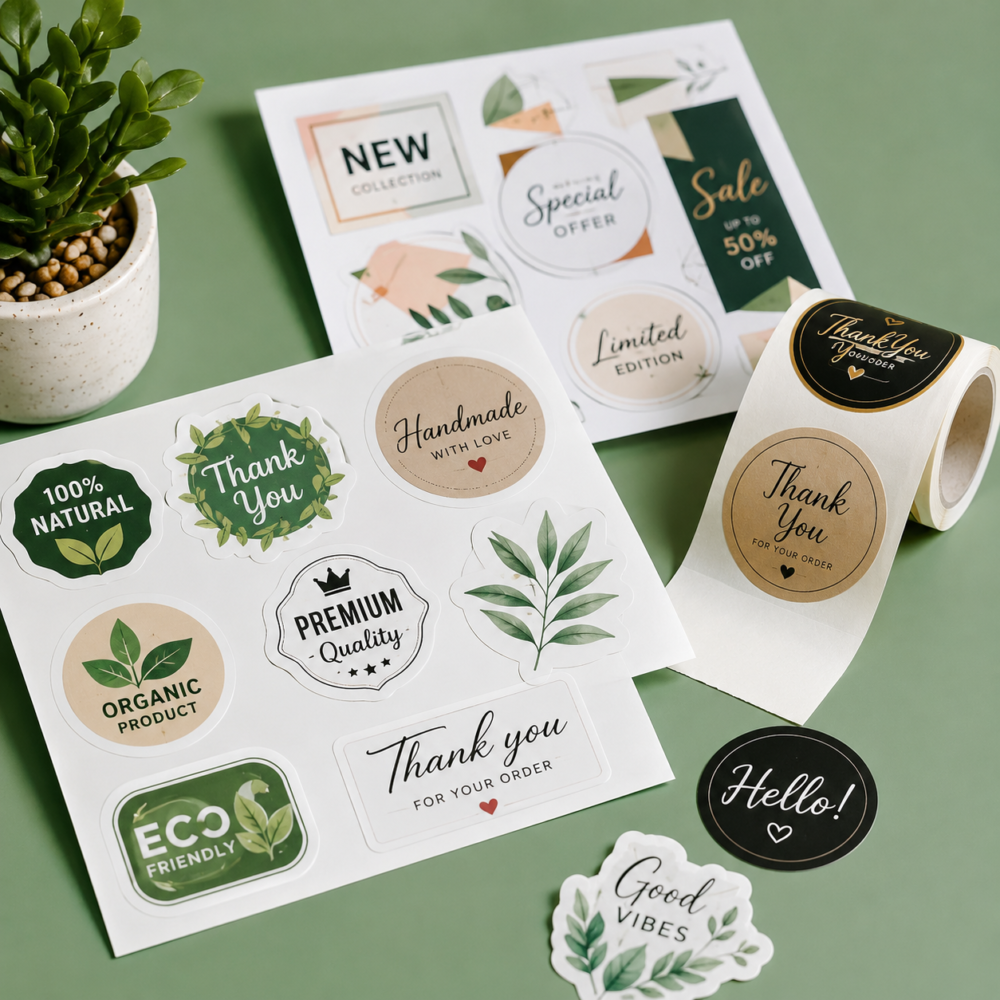 stickers | KAYU Packaging | Custom Labels stickers Cigarette Pouch Packaging | KAYU Packaging | Custom Labels stickers Cigarette Pouch Packaging